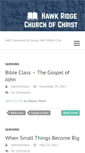 Mobile Screenshot of churchofchristduluth.com